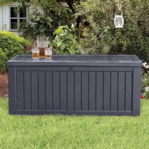 Torana - Boîte de rangement de jardin Rockwood 570 l Anthracite