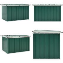 Boîte de rangement de jardin Vert 109x67x65 cm - Boîte De Rangement Jardin - Coffre De Rangement Extérieur - Rangement Jardin - Coffre De Jardin