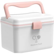 Boîte de rangement de médicaments - Trousse de premiers soins, boîte de premiers soins familiale Boîte de médicaments de diagnostic portable pour