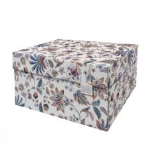 Boite de rangement Flower Aquarel 39,5x32x21cm Dutch Design Brand Multicolore