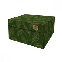 Boite de rangement Green forest 39,5x32x21cm Dutch Design Brand Vert
