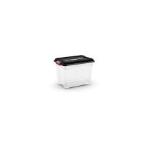 KIS - Boîte Plastique Transparent L.38 x P.26.5 x H.28 Cm Cm