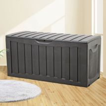 Boîte de rangement Noir 118x53x57 cm Polypropylène CFW82069
