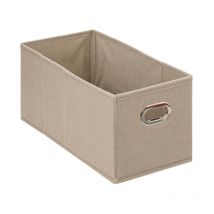 Boîte de Rangement Pliable 'Nell' 15x31cm Lin