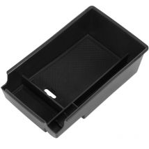 Lifcausal - Boîte de rangement pour accoudoir central de voiture, organisateur de console centrale, boîte de rangement, support de plateau de