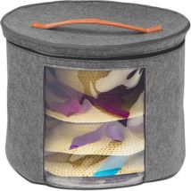 Hat Storage Box With Lids, Large Round Hat Storage Bag For Women