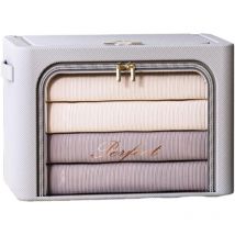 Boîte de rangement pour vêtements, panier pliant en tissu domestique, boîte de rangement pour vêtements et couettes, boîte de rangement pour artefact