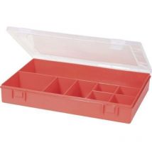 Mallette de rangement séparations fixes Hünersdorff 611700 (l x l x h) 335 x 225 x 55 mm Nombre de compartiments: 8 1 p