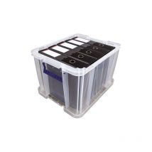 Boite de rangement Transparent Verrouillable 36L, 31.5cm x 47.5cm x 38cm ( Prix pour 1 )