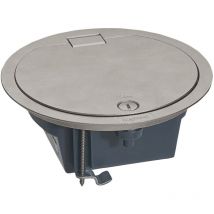 Legrand - Boîte de sol 4 modules IP/IK66 avec couvercle Inox 088064