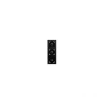 Boîte de surface 3F+CADRE Gira E2 sw w - boîte de surface à 3 éléments blanche 106309