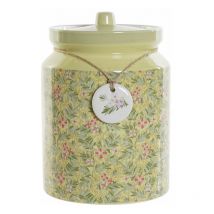 Pot Dkd Home Decor fleurs 15.5 x 15.5 x 21 cm (2 pièces)
