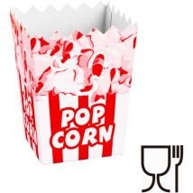 Boîte en carton pour PopCorn 7x11,5x9cm PETIT 0,5L 100 pcs.