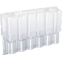 Boîte de transport transparente pour 12 boutures - 227 x 180 x 87 mm