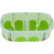 Bizline - boîte encastrement - bbs - 2 postes - diamètre 67 mm - profondeur 50 mm 550250