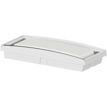 Boîte enveloppante étanche pour éclairage de secours gs IP68/IK08 31,3x16x6cm couleur blanc