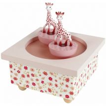 Boite musicale en bois Sophie la Girafe
