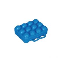 Boite oeufs 12 cases bleu rivbob - Aluminium Et Plastique