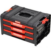 Qbrick - System pro Drawer 3 Toolbox 2.0 Expert empilable 450 x 310 x 244 mm 3x 4,5 l IP54 avec trois tiroirs 21 inlays
