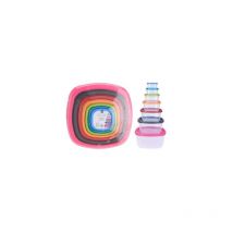 Lot de 7 boîtes à lunch en plastique 911000160 Excellent Houseware