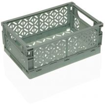 Boîte pliante Versa Vert polypropylène 25 x 10 x 16,5 cm