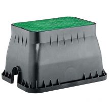 Boîte rectangulaire standard pour système d'irrigation
