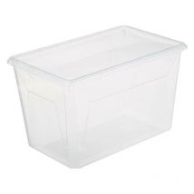 Boîte en plastique transparente simply+ 17,8l - 5five