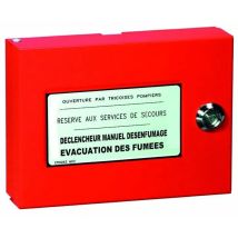 Centrale et boitier de commande pour motorisations – Boîtier 3982 PR Déclencheur Manuel – Usage de la motorisation, Alimentation électrique – SOUCHIER