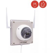 Contrôleur 4G (aimanté) + Caméra 4K / Intelligente / Vision nocturne / Zoom 5X / IP66 / IK10 + Carte sd (UltraCAM)