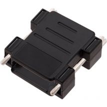 encitech DPAK-P-09-K 1511-0100-01 Boîtier adaptateur SUB-D Nombre de pôles: 9 matière plastique 180 ° noir 1 pc(s)