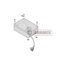 Sommer - Boitier De Commande Complet Portails Battants : Gamme Twist 350 aperto