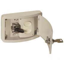 Elsamec - Boîtier de débrayage extérieur blindor + inverseur + plaque de fixation 1395