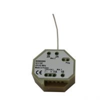 Boîtier de commande radio pour motorisation de volet battant en applique et en linteau