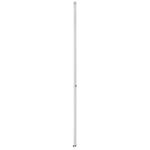 Thirard - Boitier de crémone à cylindre pour porte et fenêtre, 2 pts, hauteur 2300mm, blanc