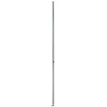 Thirard - Boitier de crémone à cylindre pour porte et fenêtre, 2 pts, hauteur 2300mm, argent