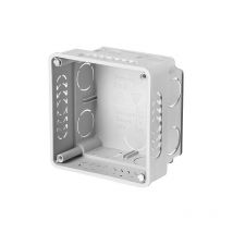 Boitier de derivation encastre F-Tronic, 80 x 80 x 50 mm, gris 1 piece