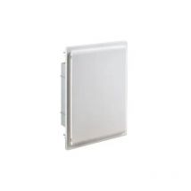 IDE - Boîtier de distribution encastré pour 24 modules 2 rangs avec porte opaque GPE24PO