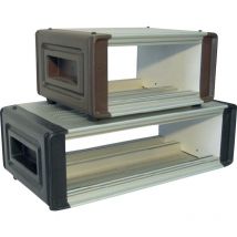 Boîtier de laboratoire Proma 133 046c aluminium, plastique aluminium (anodisé), marron (l x H x P) 510 x 175 x 280 mm 1 pc(s) S59307