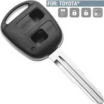 Silca - Boitier de remplacement Plip 2 Boutons compatible Toyota MR2, Yaris