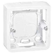 Cadre saillie profondeur 30mm Mosaic pour 2 modules et support référence 080251 (080280)