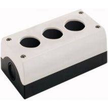 Boîtier en saillie Eaton 216538 3 emplacements, pour montage au sol (ø x h) 22 mm x 80 mm anthracite 1 pc(s)