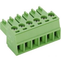 Hartmann Boîtier femelle pour câble série AK(Z)1550 Nbr total de pôles 7 Pas: 3.81 mm 51550070025E 1 pc(s) D29027 - PTR