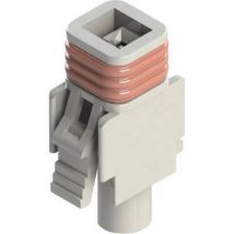 Boîtier femelle pour câble série 572 Edac 572-001-000-200 Nbr total de pôles 1 Pas: 5.08 mm 1 pc(s) W053681