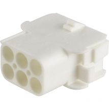 Boîtier femelle pour câble série Universal-MATE-N-LOK Nbr total de pôles 6 Pas: 6.35 mm 926682-3 1 pc(s) D10061 - Te Connectivity