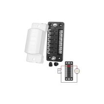 Boitier fusible 12v auto 6 voies boite fusible pour ato/atc 1-20A fusible DC32 v M5 connecteur à vis porte-fusible avec fusible(6 voies sans pôle