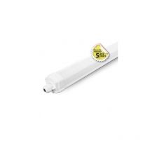 Miidex Lighting - Réglette led Détecteur Réglable AC220/240V 18W 2160lm 120° Etanche IP65 IK10 655mm - Blanc Naturel 4000K