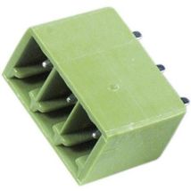 Boîtier mâle (platine) série STL(Z)1550 PTR Hartmann STL1550/3G-3.5-V-GRUEN Nbr total de pôles 3 Pas: 3.50 mm 1 pc(s) D50648