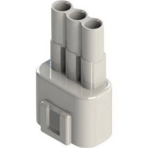 Boîtier pour contacts mâles série 572 Edac 572-003-000-100 Nbr total de pôles 3 Pas: 5.08 mm 1 pc(s) W058571
