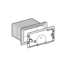 Alloggiamento per pulsante a cornice Allia qfx