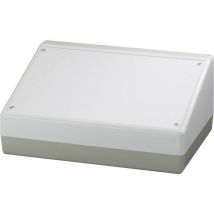 Boîtier pupitre OKW AS054486 ABS, aluminium aluminium (anodisé) (l x H x P) 220 x 100 x 156 mm 1 pc(s)